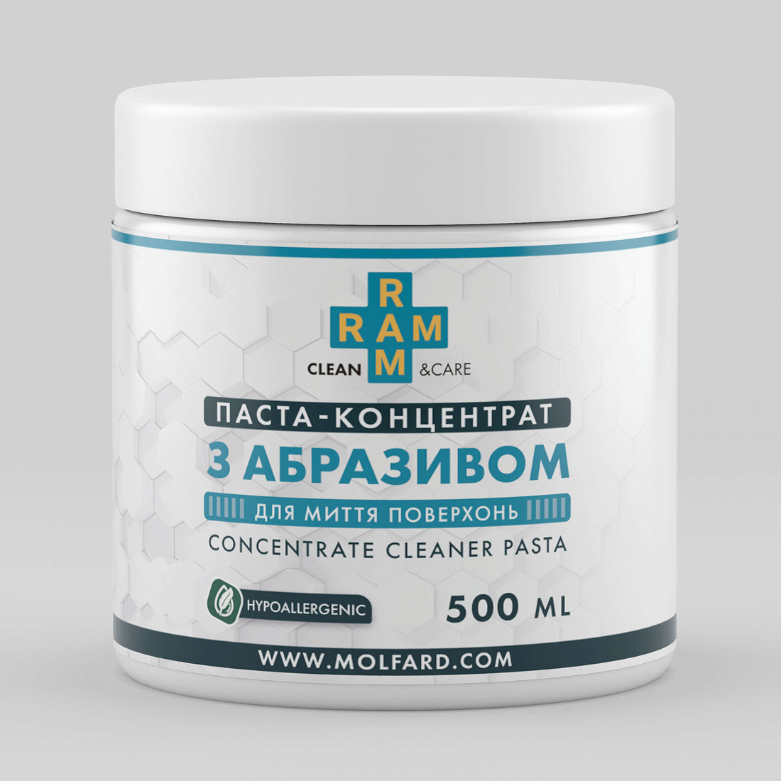 Абразивна паста RAM для очищення нагару та складних забруднень