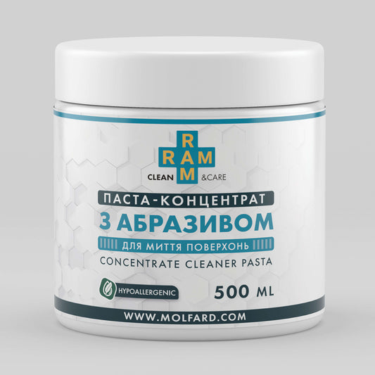 Абразивна паста RAM для очищення нагару та складних забруднень