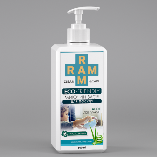 ЕКО засіб для миття посуду / Aloe ECO-friendly dishwash 500 мл - Tibetan Formula